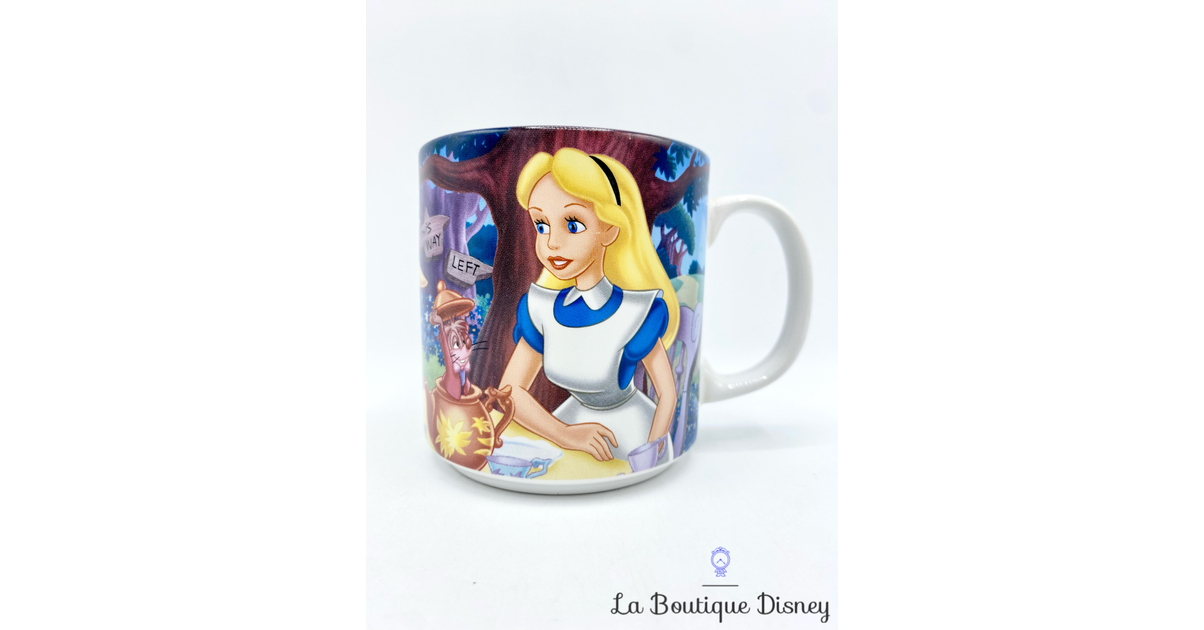 Tasse scène Alice au Pays des Merveilles Disney Store Classics 2003 mug
